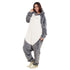 Snuggs Blanket Animal Onesie Husky